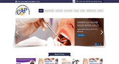 Desktop Screenshot of capcurso.com.br